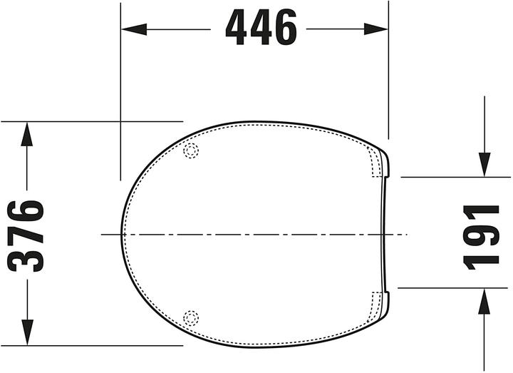 Produktbild Axor WC-Sitz ohne Absenkautomatik