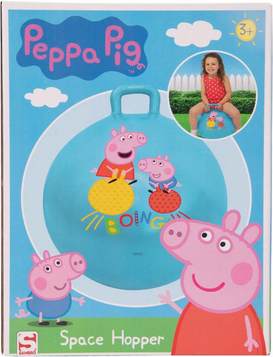 Actual product image Sambro Bouncy ball Peppa Pig Wutz