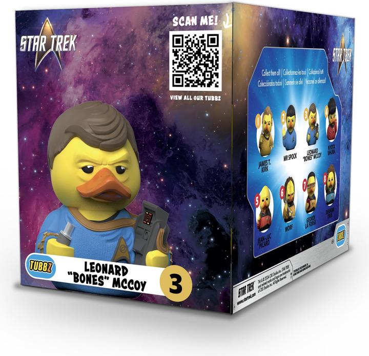 Produktbild Numskull Star Trek Tubbz PVC Figur Leonard 'Bones' McCoy Boxed Edition 10 cm