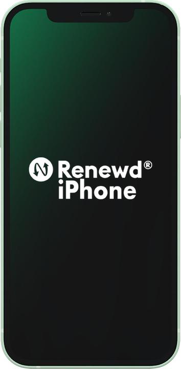 Actual product image Renewd iPhone 12 (64 GB, Green, 6.10", 12 Mpx, Dual SIM, A / Like new)