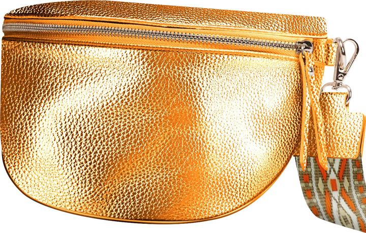 Actual product image Gallantry Banana shoulder bag Glamour Shiny