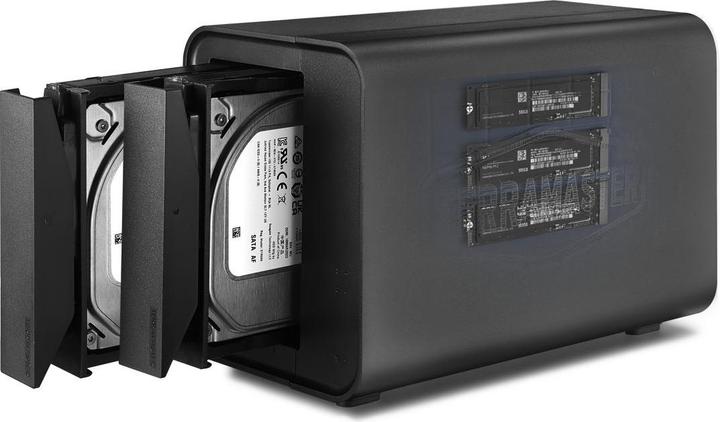 Actual product image Terramaster D5 Hybrid (3.5", 2.5", M.2 2280)