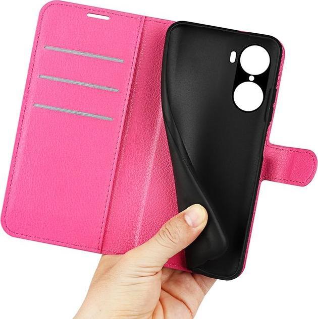 Actual product image MU Classic Litchi Leather Bookcover Series (Honor 60 Pro)
