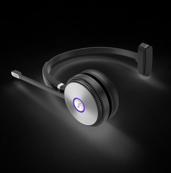 Immagine prodotto Yealink Cuffia WH62 Mono Squadre portatili (Senza fili, USB-A)
