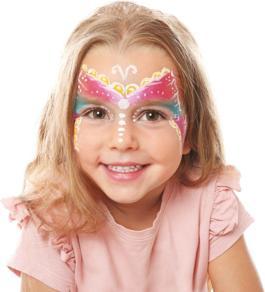 Image du produit Grafix Kit de peinture pour le visage, 9 couleurs