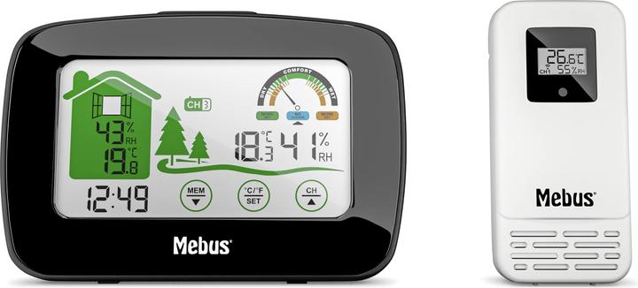 Actual product image Mebus 40902 Radio weather station