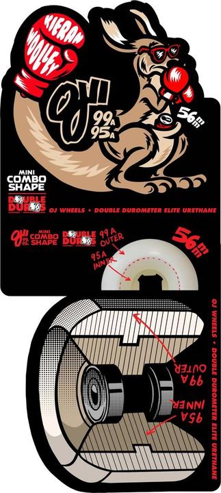 Actual product image Oj`s 99A/95A Double Duro Mini Combo Roo (56 mm)