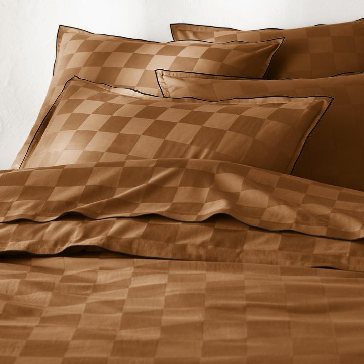 Actual product image La Redoute Interieurs Victor Damier (Duvet cover, 260 x 240 cm)