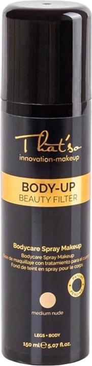 That'so - BODY-UP Bodycare Spray Makeup Medium Nude (Selbstbräunungsspray, 150 ml)