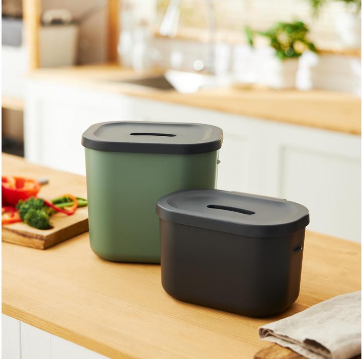 Image du produit Rotho Bac de recyclage Jive 99.2 l, vert/noir/blanc (99.20 l)