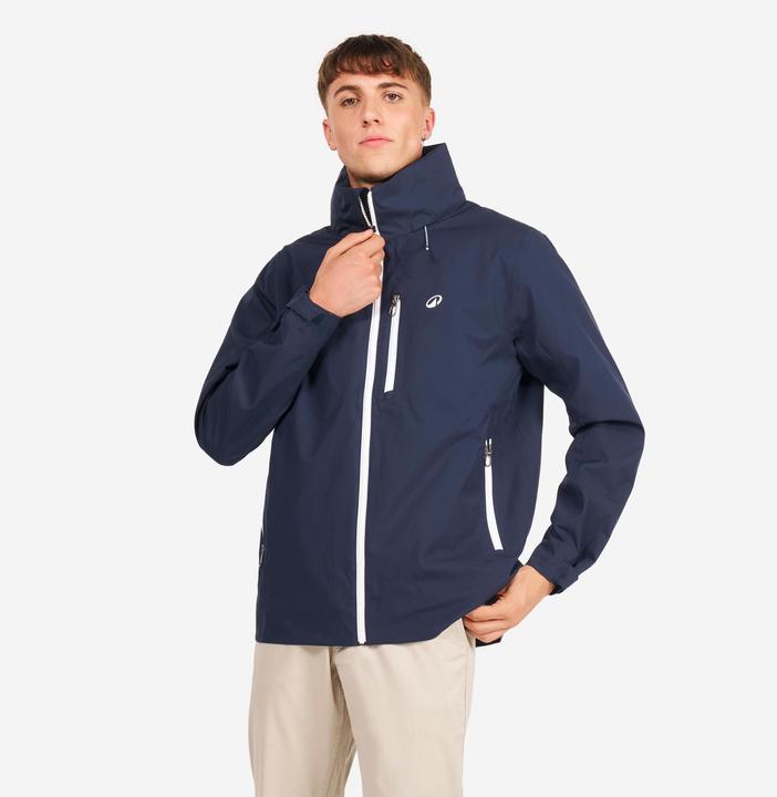 Immagine prodotto Tribord Regenjacke Segeln Herren wasserdicht Sailing 300 marineblau/weiss (XL)