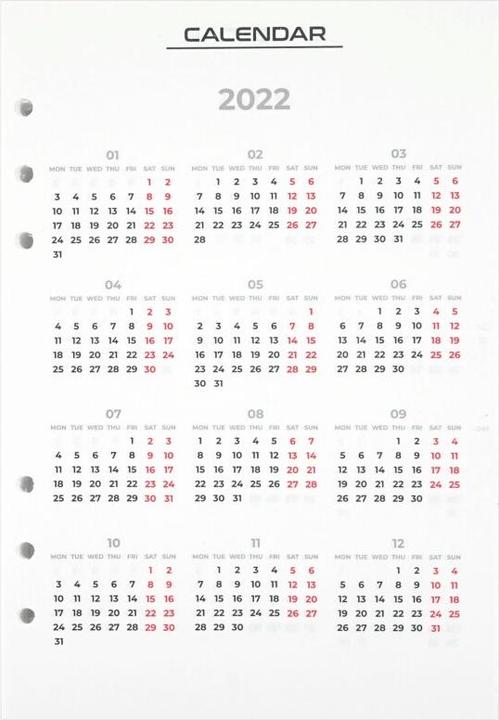 Actual product image prio 5in1 multipurpose notebook calendar