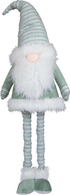 Produktbild Christmas Paradise Wichtel Gnom 48 cm – Handgefertigte Dekorationsfigur mit Teleskopbeinen