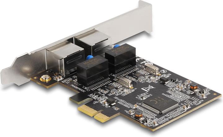 Produktbild Delock PCI Express x1 Karte auf 2 x RJ45 Gigabit LAN RTL8111