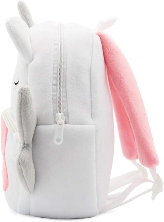 Immagine prodotto Only-Bags.Store Zaino in poliestere per la scuola, zaino in peluche con animali simpatici, borsa piccola per le
