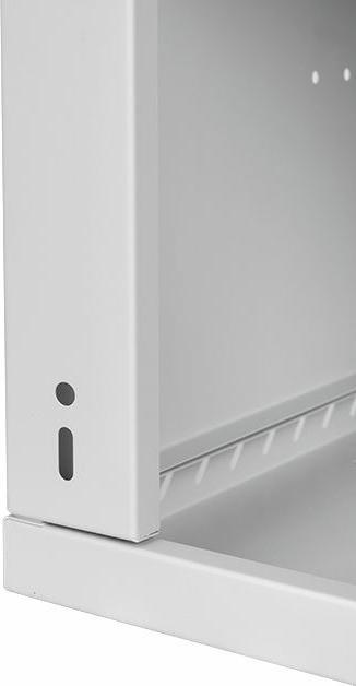Produktbild Stalflex Rack Cabinet 19" 6U Glass Door Gray RC19-6U-350GG (6 HE, 19 Zoll Rack)