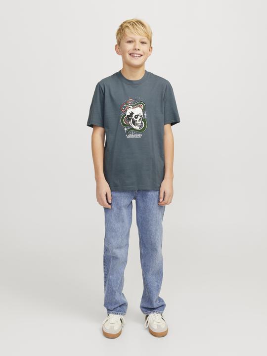 Image du produit Jack & Jones Joranatomy Skull Tee Ss Crew Neck Sn Jnr (128)