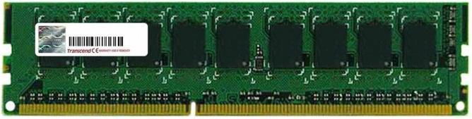 Actual product image Transcend 2GB DDR3 1600 ECC-DIMM 1RX8 (1 x 2GB, 1600 MHz, DDR3-RAM, DIMM)