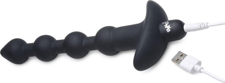 Image du produit XR Brands Perles anales vibrantes en silicone et télécommande