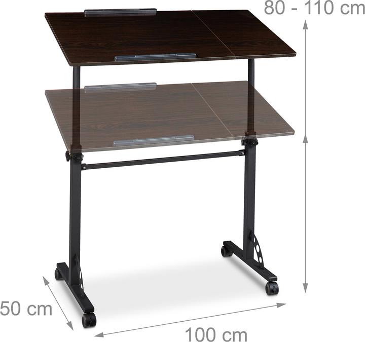 Actual product image Relaxdays Laptop table