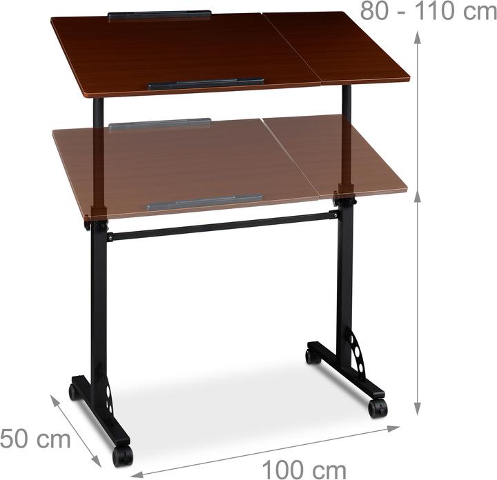 Actual product image Relaxdays Laptop table