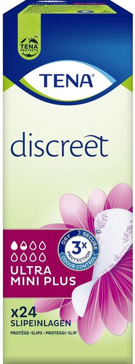 Actual product image Tena Incontinence pads Discreet Ultra Mini Plus 24 pieces (24 x)