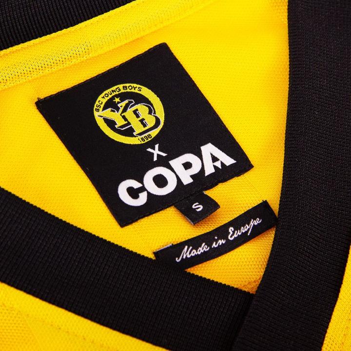 Immagine prodotto Copa Football Camicia retrò BSC Young Boys 1985 - 86 | Camicia vintage YB 1985 - 86 (L)