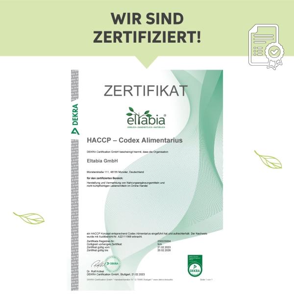 Produktbild Eltabia Bio Weizengras Kapseln 100 (100 Stück, Kapseln)