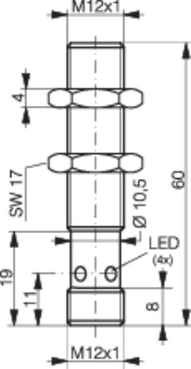 Produktbild Contrinex Induktiver Näherungsschalter (Elektronikkit)