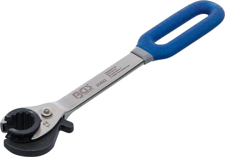 Produktbild BGS Ratschen-Ringschlüssel, offen SW 12 mm (10 mm)