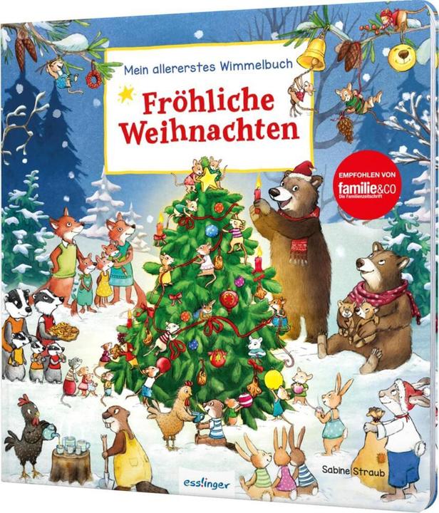 Produktbild Mein allererstes Wimmelbuch: Fröhliche Weihnachten (Deutsch, Sibylle Schumann, 2022)