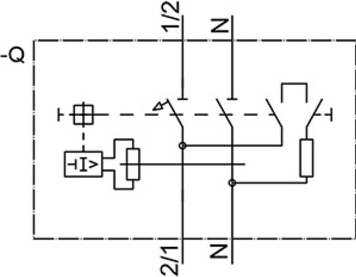 Actual product image Siemens Residual current circuit breaker