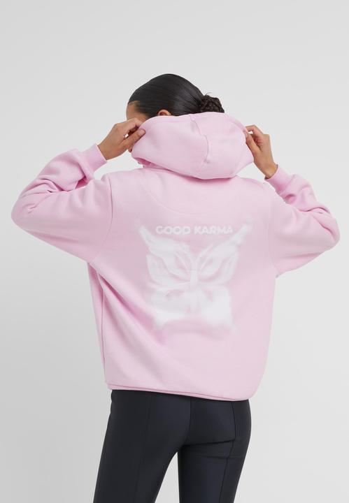 Actual product image Miss Tee Karma Butterfly Ladies Fluffy Hoody - 174139 (XXL)