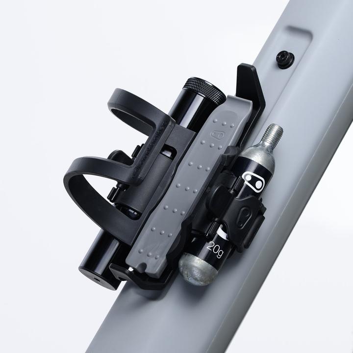 Actual product image Crankbrothers S.O.S. BC18 Side Entry bottle cage + multitool, black