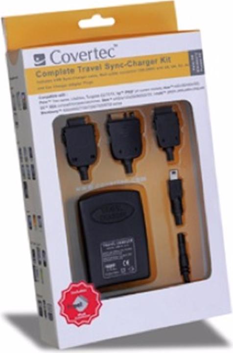 Image du produit Covertec Câble de synchronisation/chargeur de voiture pour PDA/smartphones