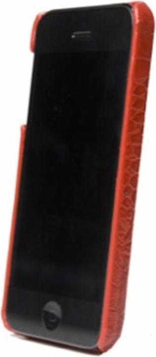 Immagine prodotto Mapi SMYRNA LEATHER COVER per iPhone 5/5S/SE Croco Red (Apple iPhone SE, Apple iPhone 5s, Apple iPhone 5)
