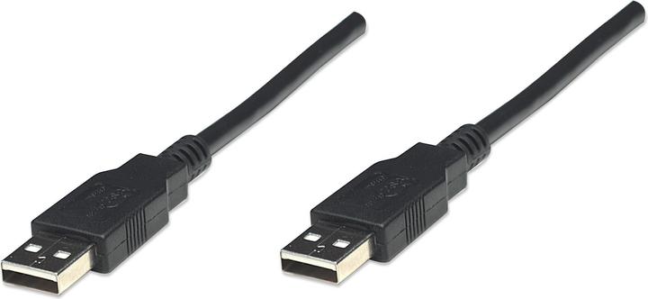 Actual product image Manhattan USB A - USB A (1.80 m, USB 2.0)