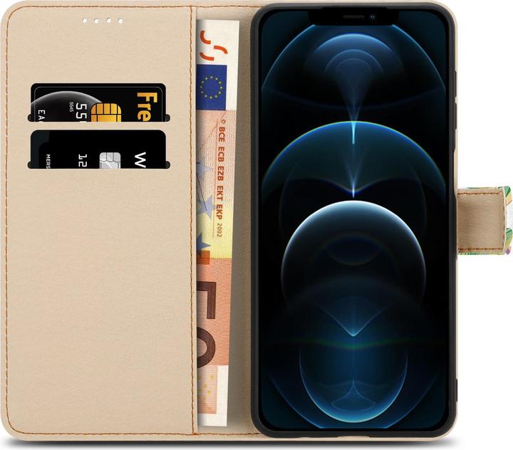 Immagine prodotto Cadorabo Copertina del libro con stampa (Apple iPhone 13 Pro Max)