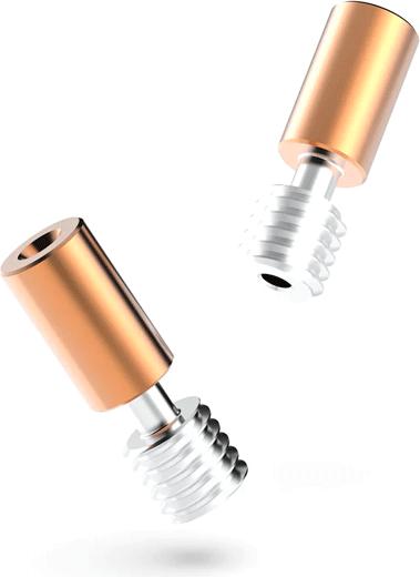 Actual product image Creality 3D Copper+ Titanium Alloy Throat Tube (Replacement parts)