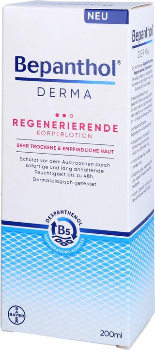 Actual product image Bayer HealthCare Bepanthol Derma Reg Koe (Body lotion, 200 ml)