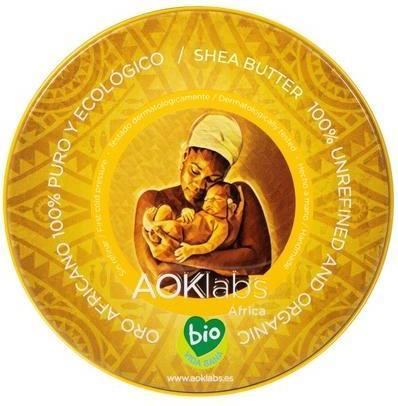 Image du produit AOKlabs 100% pur beurre de karité non raffiné soin intensif pour les cosmétiques (Beurre corporel, 200 ml)