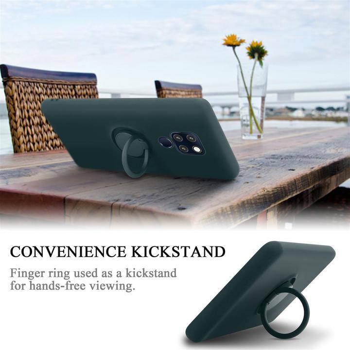 Productafbeelding Cadorabo TPU Vloeibare Ring Silicone Hoesje (Huawei Mate 20)