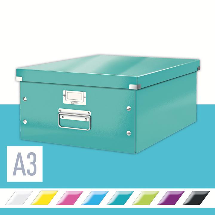 Image du produit Leitz Boîte de rangement WOW Click & Store (A3)