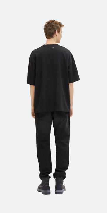 Immagine prodotto Tom Tailor Shirt Oversized-T-Shirt mit Rundhalsausschnitt aus Baumwolljersey (M)