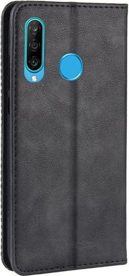 Produktbild MU Style Vintage Style Leder Bookcover Hülle (Honor 20 Lite)
