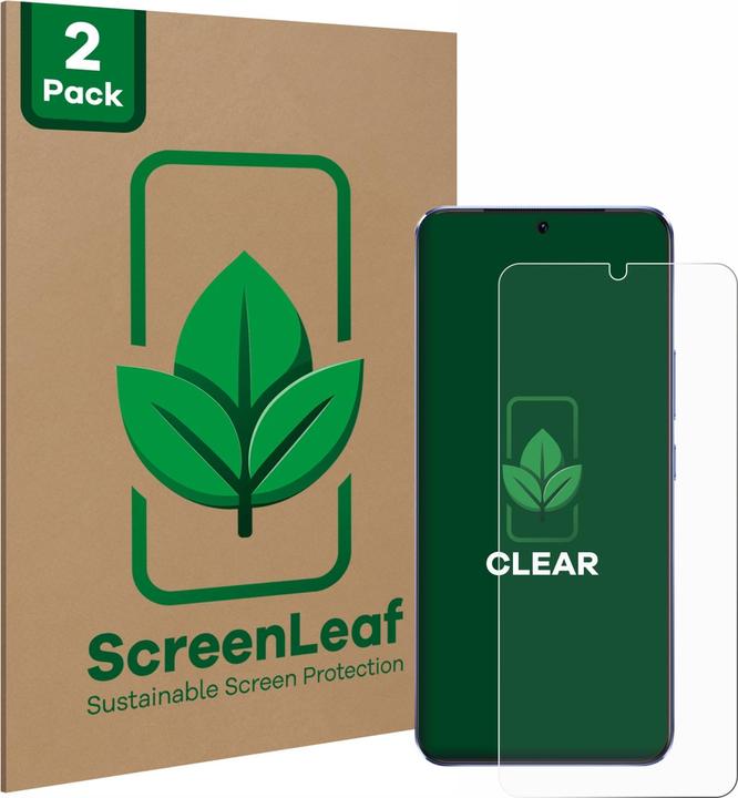 Image du produit ScreenLeaf Film de protection durable Protection d'écran Film clair transparent (2 pièce(s), vivo V21 5G)