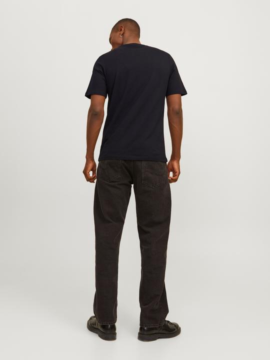 Actual product image Jack & Jones Printed O-Neck T-shirt T-shirt (S)
