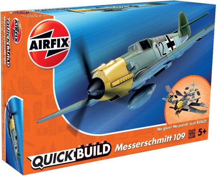 Actual product image Airfix Kit Messerschmitt Bf109e Quick Build