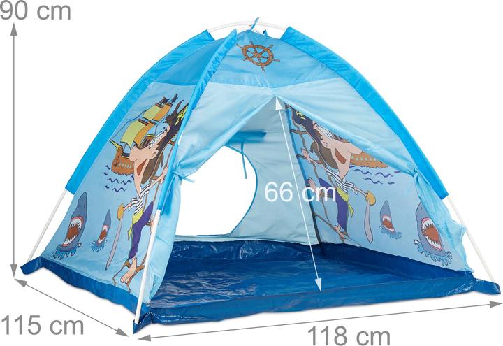 Produktbild Relaxdays Pirat in Blau