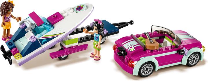 Actual product image LEGO Friends Andreas speedboat transporter (41316, LEGO Friends)